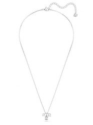 Swarovski Naszyjnik z zawieszką - dł. 40 cm rozmiar: onesize. Szare naszyjniki damskie Swarovski, z cyrkonią, metalowe. Za 173.99 zł.