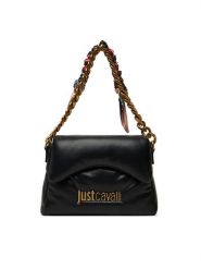 Just Cavalli Torebka 79RA4BD1 ZS748 Czarny. Czarne torebki klasyczne damskie Just Cavalli, ze skóry, bez dodatków. Za 689.99 zł.