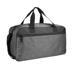 Clique Melange Travel Bag torba podróżna z poliestru 600D – grey melange. Szare torby podróżne CLIQUE, bez wzorów, duże. Za 111.54 zł.