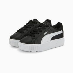 PUMA Karmen Junior 38737502. Czarne obuwie sportowe damskie Puma, bez zapięcia. Za 119.00 zł.