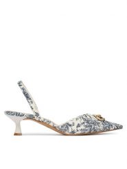 Aldo Czółenka Delicat 14344606 Granatowy. Niebieskie czółenka damskie ALDO, bez wzorów, ze skóry, bez obcasa. Za 359.99 zł.