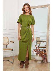 Joséfine Sukienka "Orgeval" w kolorze zielonym rozmiar: M. Zielone sukienki damskie Joséfine, bez wzorów, bez ramiączek. Za 166.10 zł.