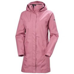Długi płaszcz przeciwdeszczowy damski Helly Hansen Aden. Fioletowe płaszcze damskie Helly Hansen, na lato, xs, bez wzorów, z materiału. Za 630.00 zł.
