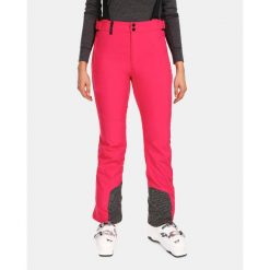 Damskie softshellowe spodnie narciarskie Kilpi RHEA-W. Niebieskie spodnie sportowe damskie Kilpi, na zimę, l, bez wzorów, narciarskie. Za 401.40 zł.