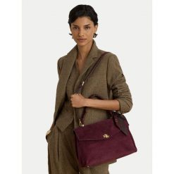 Torebka LAUREN RALPH LAUREN. Czerwone torebki klasyczne damskie Lauren Ralph Lauren, bez dodatków. Za 2,199.00 zł.