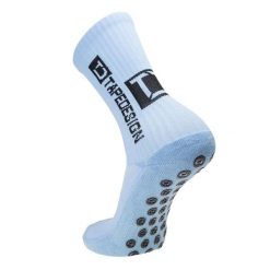 Klasyczne skarpety o średniej długości Tape Design. Niebieskie skarpetki damskie TAPEDESIGN, bez wzorów, z bawełny. Za 139.00 zł.