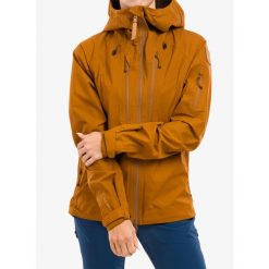 Kurtka damska Fjallraven Keb Eco-Shell Jacket. Zielone kurtki damskie Fjällräven, bez wzorów, bez kaptura. Za 1,767.99 zł.