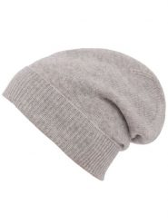 Zwillingsherz Kaszmirowa czapka beanie w kolorze jasnoszarym rozmiar: onesize. Szare czapki damskie Zwillingsherz, bez wzorów, z kaszmiru. Za 188.85 zł.