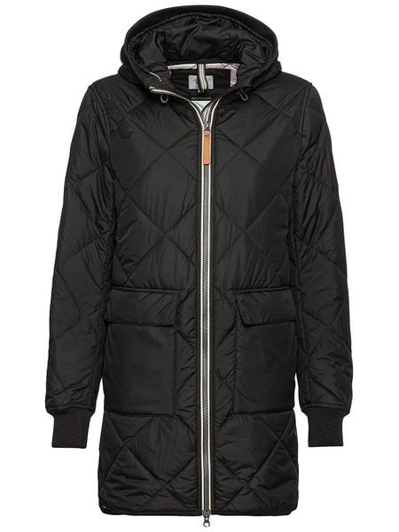 Camel Active Płaszcz pikowany w kolorze czarnym rozmiar: 40. Czarne płaszcze damskie Camel Active, bez wzorów, bez kaptura. Za 368.96 zł.