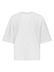 MOSS COPENHAGEN Bluza "Briena" w kolorze jasnoszarym rozmiar: S/M. Szare bluzy damskie Moss Copenhagen, m, bez wzorów, z bawełny, bez kaptura. Za 131.43 zł.