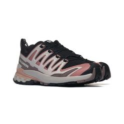 Damskie buty trekkingowe Salomon XA PRO 3D V9 W L47882800. Czarne obuwie trekkingowe damskie Salomon, z gumy, bez zapięcia. Za 668.91 zł.