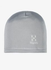 Czapka termoaktywna Haglofs L.I.M Winter Beanie. Szare czapki damskie Haglöfs, bez wzorów, z materiału. Za 92.39 zł.