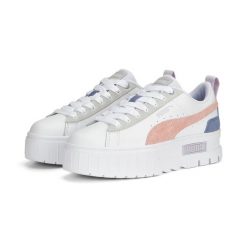 Buty do chodzenia damskie Puma MAYZE MIX. Białe obuwie sportowe casual damskie Puma, trekkingowe. Za 602.00 zł.