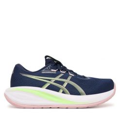 Buty do biegania Asics. Niebieskie obuwie sportowe damskie Asics, bez zapięcia, do biegania. Za 719.99 zł.