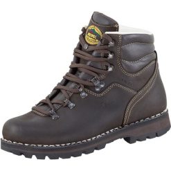 Buty trekkingowe Meindl Badile. Brązowe obuwie trekkingowe damskie MEINDL, z materiału, bez zapięcia. Za 1,747.00 zł.