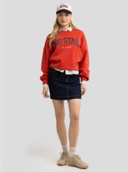 Spódnica damska jeansowa mini granatowa Margaret 657. Niebieskie spódnice damskie Big Star, na lato, uniwersalny, bez wzorów, z denimu, klasyczne, mini. W wyprzedaży za 59.99 zł.