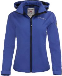 Damska kurtka softshell Spitsbergen Norwegia Wms Softshell Jacket Purp Purple. Fioletowe kurtki damskie Erima, m, bez wzorów, z materiału. Za 255.99 zł.