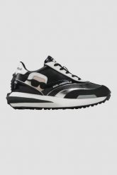 KARL LAGERFELD Czarne sneakersy Zone Ikon Lo Runner. Czarne obuwie sportowe damskie KARL LAGERFELD, bez zapięcia. W wyprzedaży za 719.99 zł.