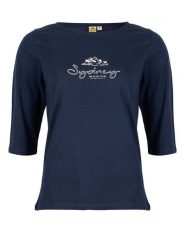 Roadsign Koszulka w kolorze granatowym rozmiar: L. Niebieskie koszulki damskie Roadsign, l, bez wzorów, z bawełny, bez kołnierzyka, bez ramiączek. Za 30.99 zł.