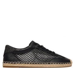 Espadryle MICHAEL Michael Kors. Czarne espadryle damskie MICHAEL Michael Kors, bez wzorów, bez obcasa. Za 699.99 zł.