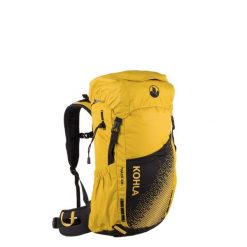 Plecak turystyczny Kohla Track 28L - lemon curry/caviar. Żółte plecaki KOHLA, bez wzorów. Za 513.99 zł.