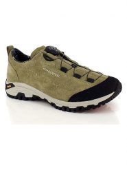 Kimberfeel Skórzane buty turystyczne "Raven" w kolorze oliwkowym rozmiar: 39. Zielone obuwie trekkingowe damskie Kimberfeel, bez zapięcia. Za 556.99 zł.