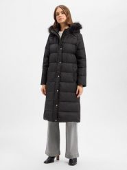 Lauren Ralph Lauren płaszcz puchowy Kobiety Sztuczne włókno czarny, M. Czarne płaszcze damskie Lauren Ralph Lauren, m, bez wzorów, z puchu. Za 1,399.95 zł.