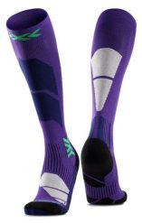 Skarpety narciarskie damskie X-Socks Ski Perform OTC. Fioletowe skarpetki damskie X Socks, bez wzorów, z materiału. Za 178.30 zł.
