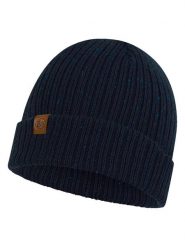 Buff Czapka w kolorze granatowym rozmiar: onesize. Niebieskie czapki damskie Buff, bez wzorów, z materiału. Za 139.20 zł.