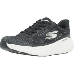 Buty SKECHERS GO RUN NOW SPECTA Czarny. Czarne obuwie trekkingowe damskie Skechers, z tkaniny, bez zapięcia. Za 301.99 zł.