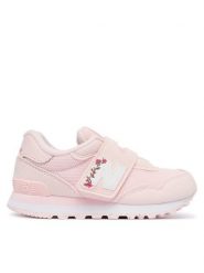 New Balance Sneakersy P5157JQ Różowy jasny. Czerwone trampki dziewczęce New Balance, bez wzorów, z materiału, bez zapięcia. Za 199.99 zł.