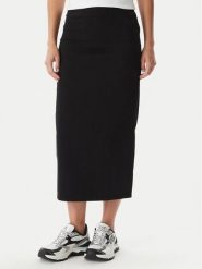 EA7 Emporio Armani Spódnica ołówkowa 7W000963 AF12484 UC001 Czarny Slim Fit. Czarne spódnice damskie EA7 Emporio Armani, l, bez wzorów, z bawełny, midi. Za 459.99 zł.