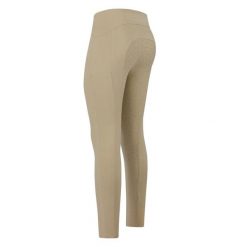 Damskie legginsy jeździeckie z pełną przyczepnością Euro-Star Enforce. Brązowe legginsy damskie EURO-STAR, s, bez wzorów, ze skóry. Za 538.00 zł.