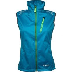 Damska wodoodporna kurtka softshell Pro-X Elements Hanna. Niebieskie kurtki damskie PRO-X ELEMENTS, bez wzorów, z softshellu, bez kaptura. Za 335.00 zł.