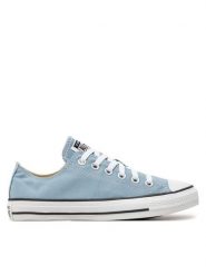 Converse Trampki Chuck Taylor All Star A08629C Błękitny. Niebieskie trampki damskie Converse, bez wzorów, z materiału, bez zapięcia. Za 259.99 zł.
