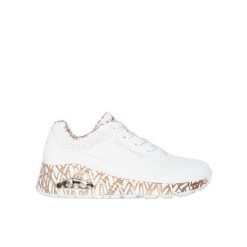 Buty sportowe damskie Skechers Uno - Loving Love. Białe obuwie sportowe casual damskie Skechers, trekkingowe, Skechers Sport. Za 328.59 zł.