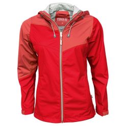 Damska kurtka funkcjonalna Pro-X Elements Mirella. Czerwone kurtki damskie PRO-X ELEMENTS, bez wzorów, bez kaptura. Za 530.00 zł.