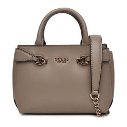 Torebka Guess. Brązowe torebki klasyczne damskie Guess, bez dodatków. Za 329.99 zł.