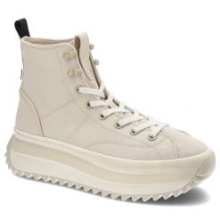 Beżowe Sneakersy Tamaris Modne Buty Damskie. Brązowe obuwie sportowe damskie Tamaris, na wiosnę, ze skóry, bez zapięcia. Za 289.00 zł.