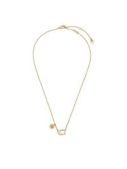 Coach Naszyjnik 37571532 Złoty. Żółte naszyjniki damskie Coach, metalowe. Za 399.99 zł.