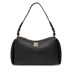 Torebka DKNY. Czarne torebki klasyczne damskie DKNY, bez dodatków. Za 419.99 zł.