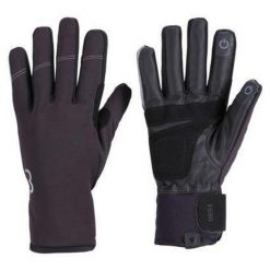 Rękawice zimowe BBB Cycling ColdShield. Czarne rękawiczki damskie BBB CYCLING, bez wzorów. Za 227.00 zł.