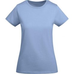 Damska Koszulka Z Krótkim Rękawem Breda. Czerwone bluzki damskie ROLY, xl, bez wzorów, bez kołnierzyka, bez ramiączek. Za 47.99 zł.
