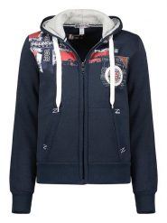 Geographical Norway Bluza "Fespote" w kolorze granatowym rozmiar: S. Niebieskie bluzy damskie Geographical Norway, s, bez wzorów, bez kaptura. Za 119.12 zł.