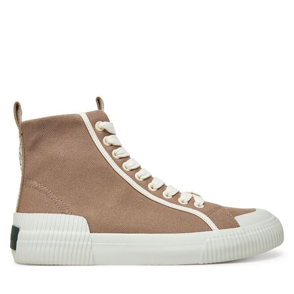 Trampki Coccinelle. Brązowe trampki damskie Coccinelle, bez wzorów, bez zapięcia. Za 489.99 zł.