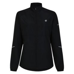 Kurtka Wiatrówka Damska Resilient III Windshell Jacket. Czarne kurtki damskie Dare 2b, xs, bez wzorów, bez kaptura. Za 76.99 zł.