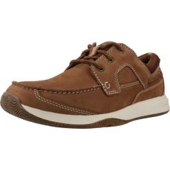 Buty CLARKS SAILVIEW LACE Brązowy. Brązowe obuwie trekkingowe damskie Clarks, ze skóry, bez zapięcia. Za 321.99 zł.