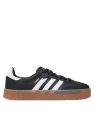 Adidas Sneakersy Sambae JI1350 Czarny. Czarne obuwie sportowe damskie Adidas, ze skóry, bez zapięcia. Za 379.99 zł.