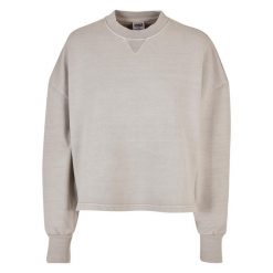 Damski gruby frotte crew neck jumper Urban Classics GT. Szare swetry klasyczne damskie Urban Classics, na zimę, bez kołnierzyka. Za 267.50 zł.