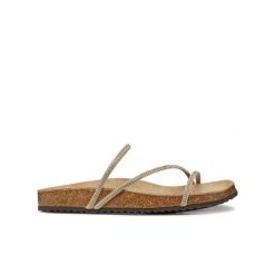 Sandały damskie Geox Brionia R C. Brązowe sandały damskie Converse, bez wzorów, z gumy, bez obcasa, bez zapięcia. Za 310.50 zł.